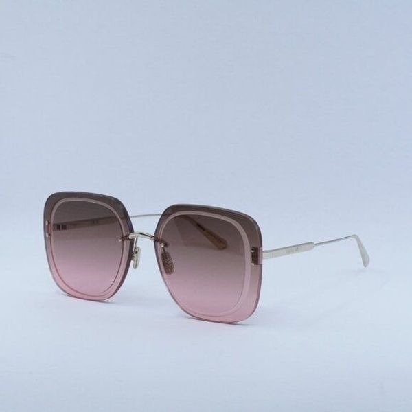 New Dior ULTRADIOR SU B0F2 Sunglasses - Gold Frame, Brown Lenses