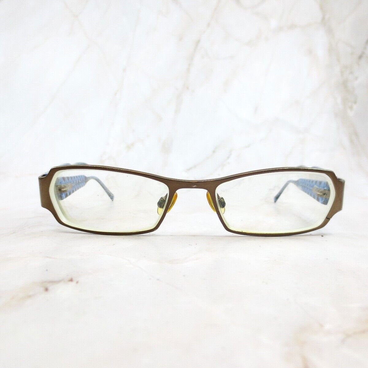 Charmant Eyeglasses Frame ND10177 Women's Brown Titanium Rectangular 49-16-140