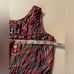 GK elite gymnastics tank practice Leotard Hot pink zebra foil print Adult -AS