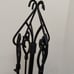Black Iron Fireplace Set