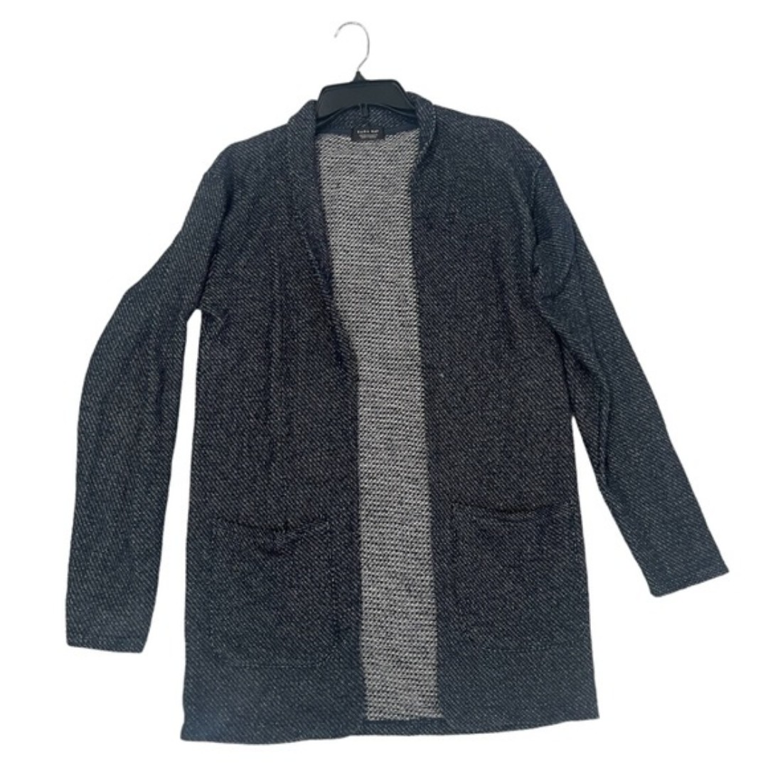 ZARA MAN NAVY BLUE CARDIGAN
