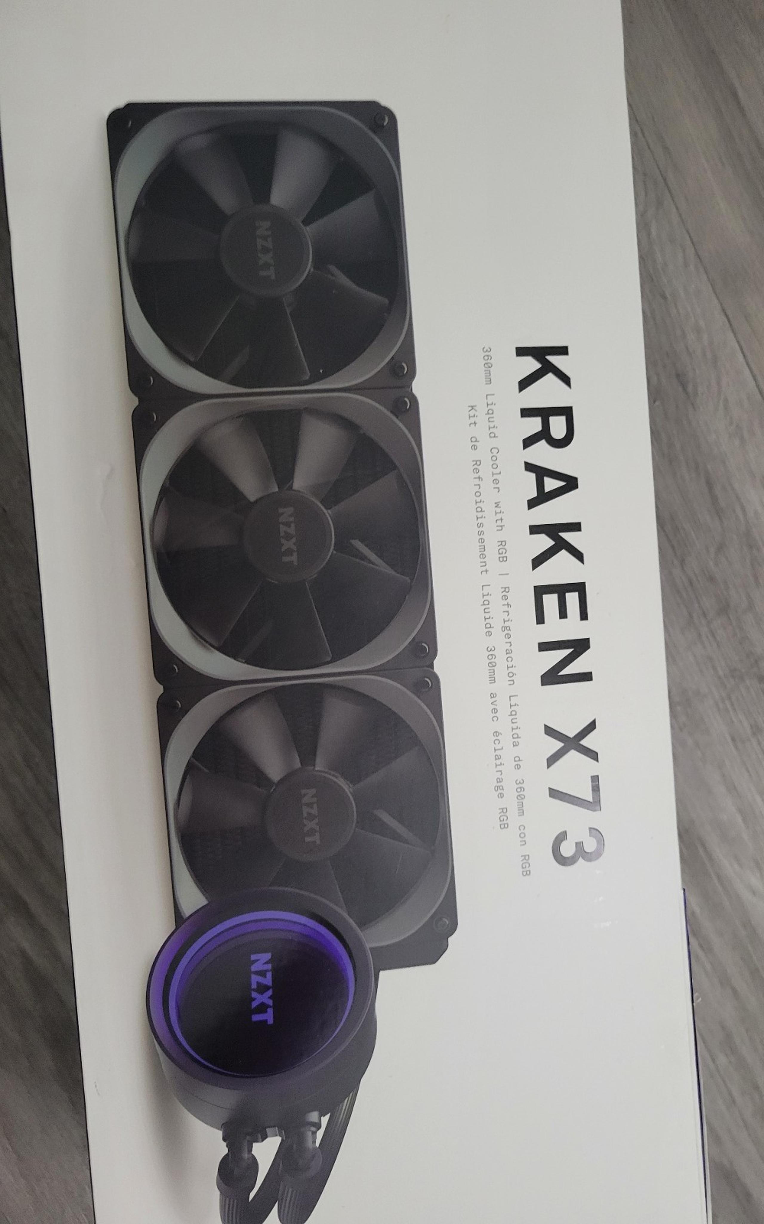 NZXT Kraken X73 Rgb 360mm AIO CPU Liquid Cooler – RL-KRX73-01