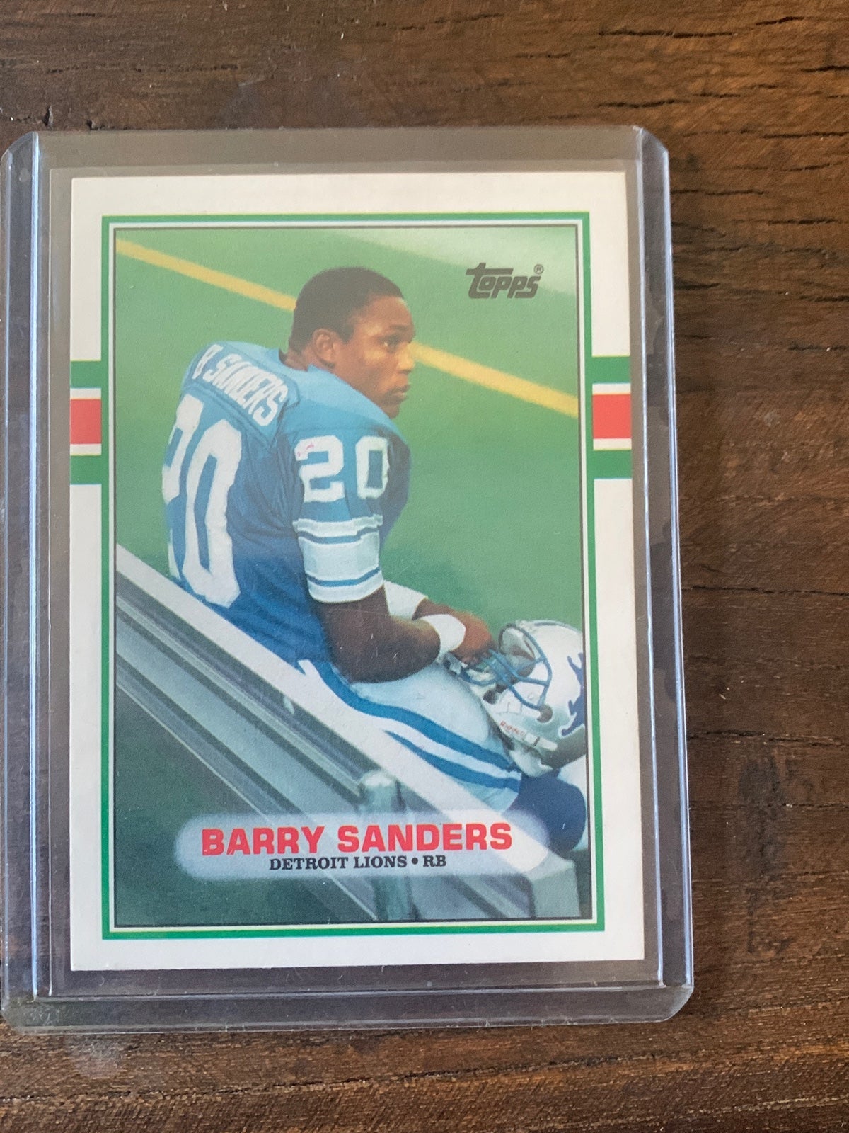 Topps Barry Sanders Rookie Card