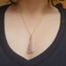 Vintage Pink Agate Necklace