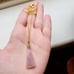 Vintage Pink Agate Necklace