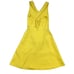 NEW BANANA REPUBLIC Dress 4 Yellow Fit Flare Tuscan Cross-Back A Line Sleeveless