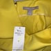 NEW BANANA REPUBLIC Dress 4 Yellow Fit Flare Tuscan Cross-Back A Line Sleeveless