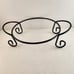 Certified International Pamela Gladding Flora Large Round Casserole Metal Stand