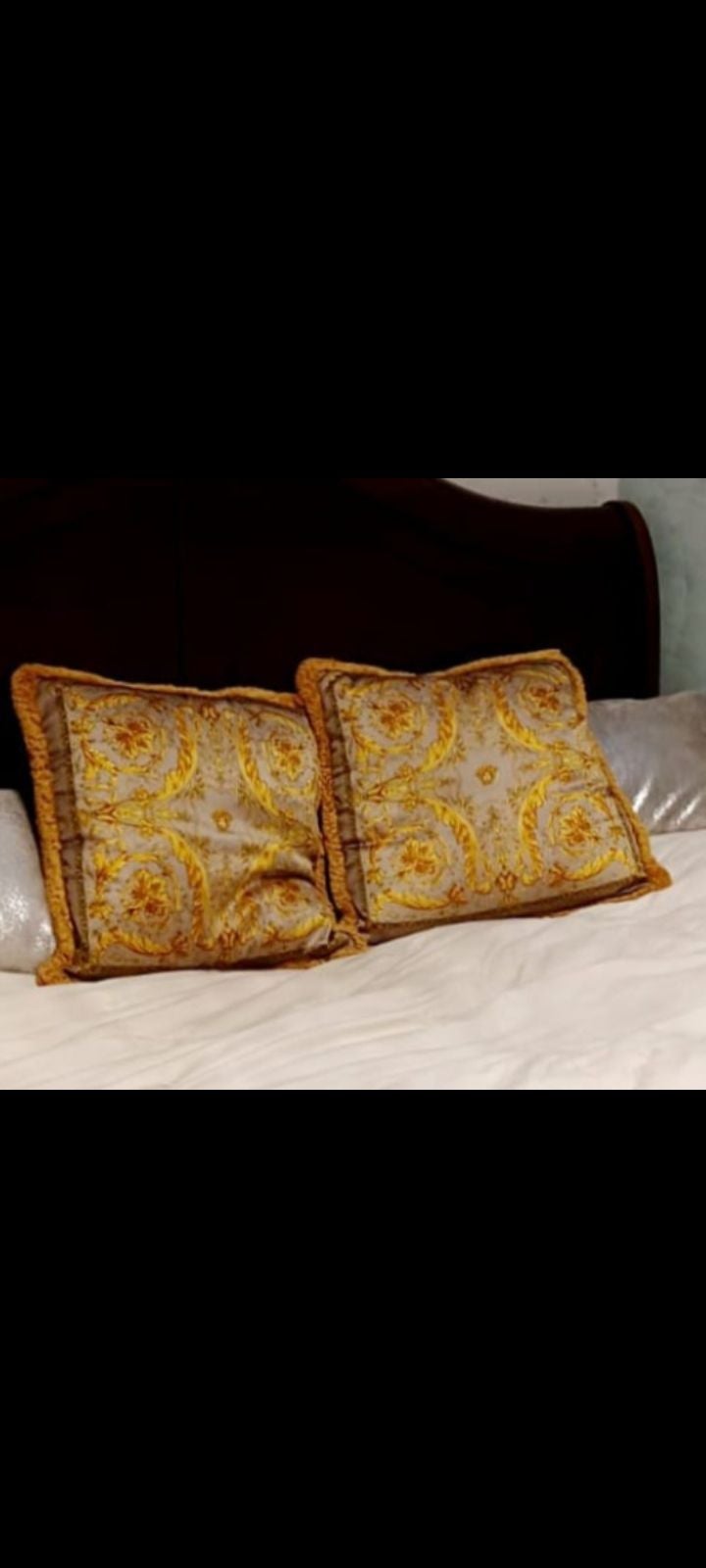 2 Versace pillows authentic
