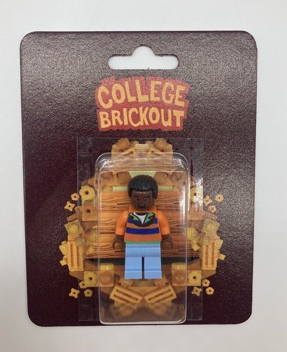 The Canvas Don x Kanye West The College Brickout Bear Custom Block Figure LEGO