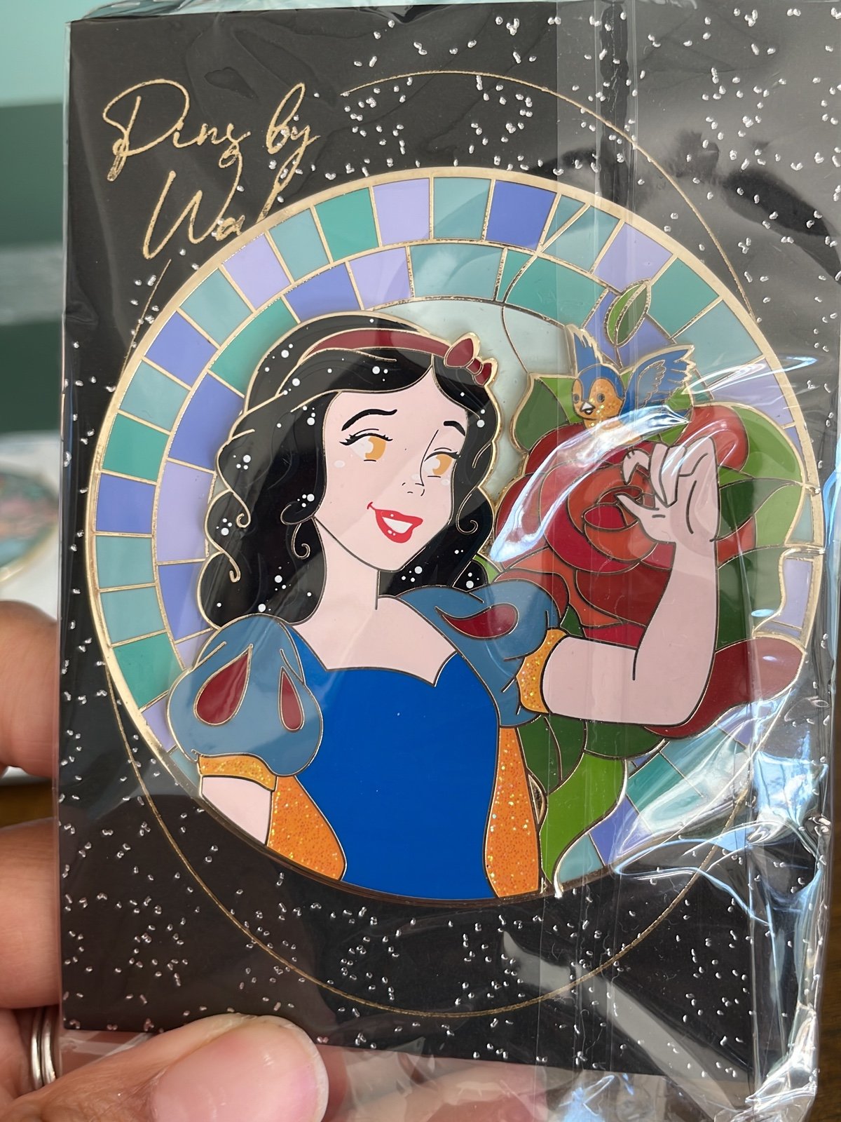 Snow White fantasy pin