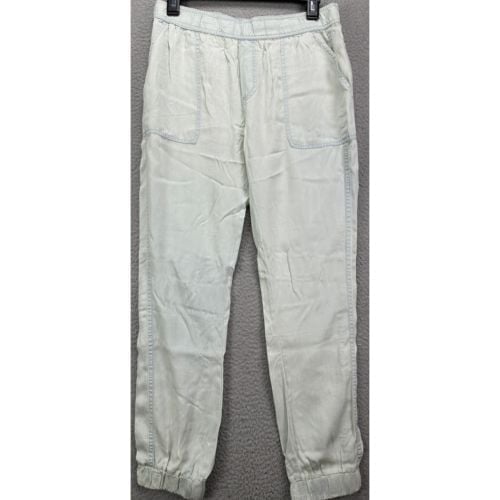 Prana Pants Womens XS Wash Blue Summer Jogger Lightweight Elastic Waist NEW C3