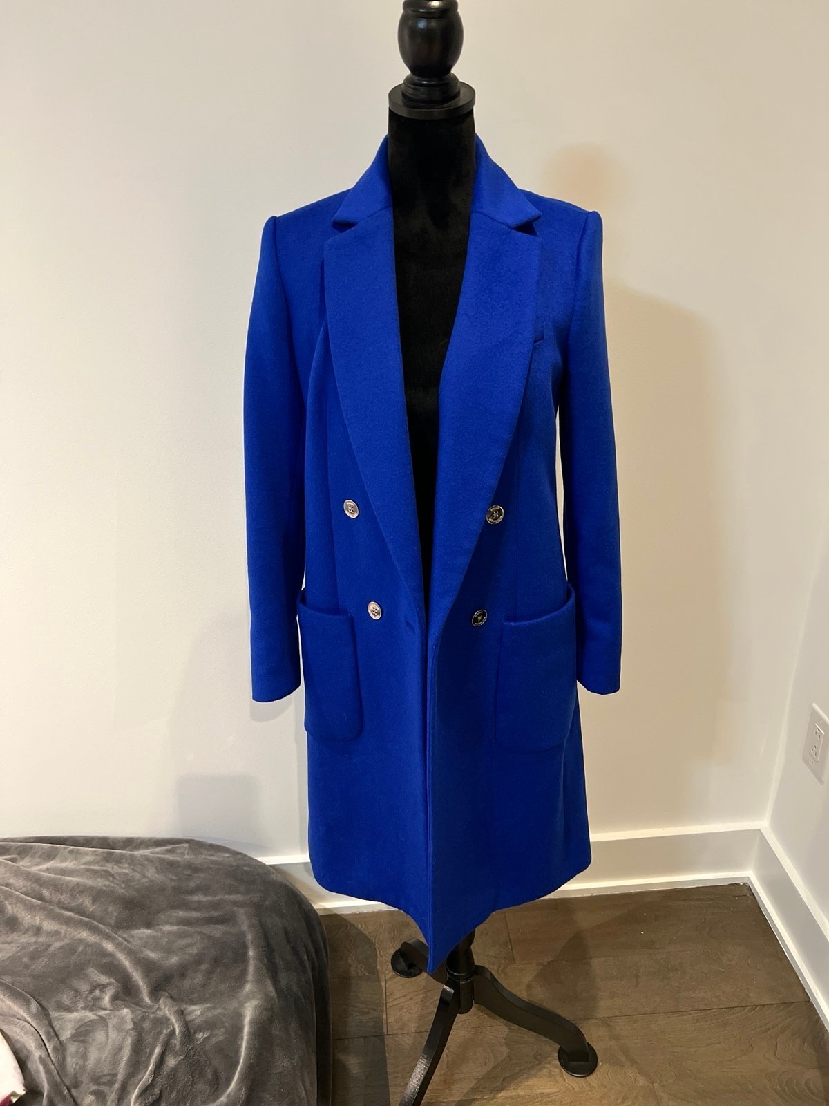 michael kors wool blend coat