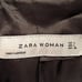 Zara Woman Swing Coat One button Wool blend***