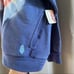 Free People Ombre Metti Crew Sweatshirt Blue NWT S