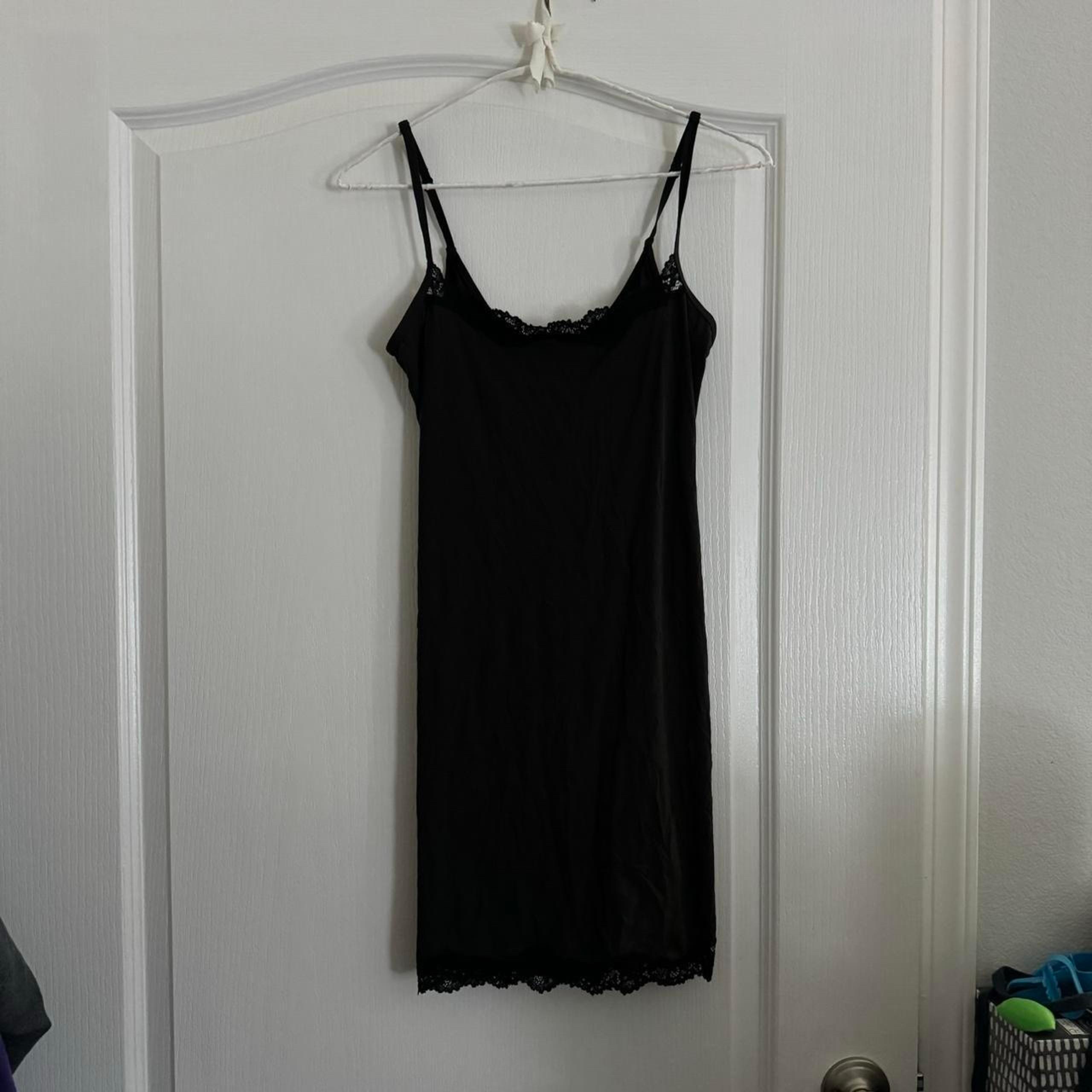 SKIMS Fits Everybody Laced Slip Dress