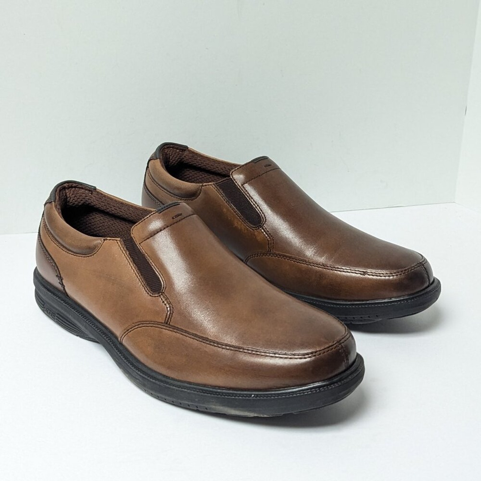 Nunn Bush Myles Slip-On Loafers, Brown, Men's 11.5 M