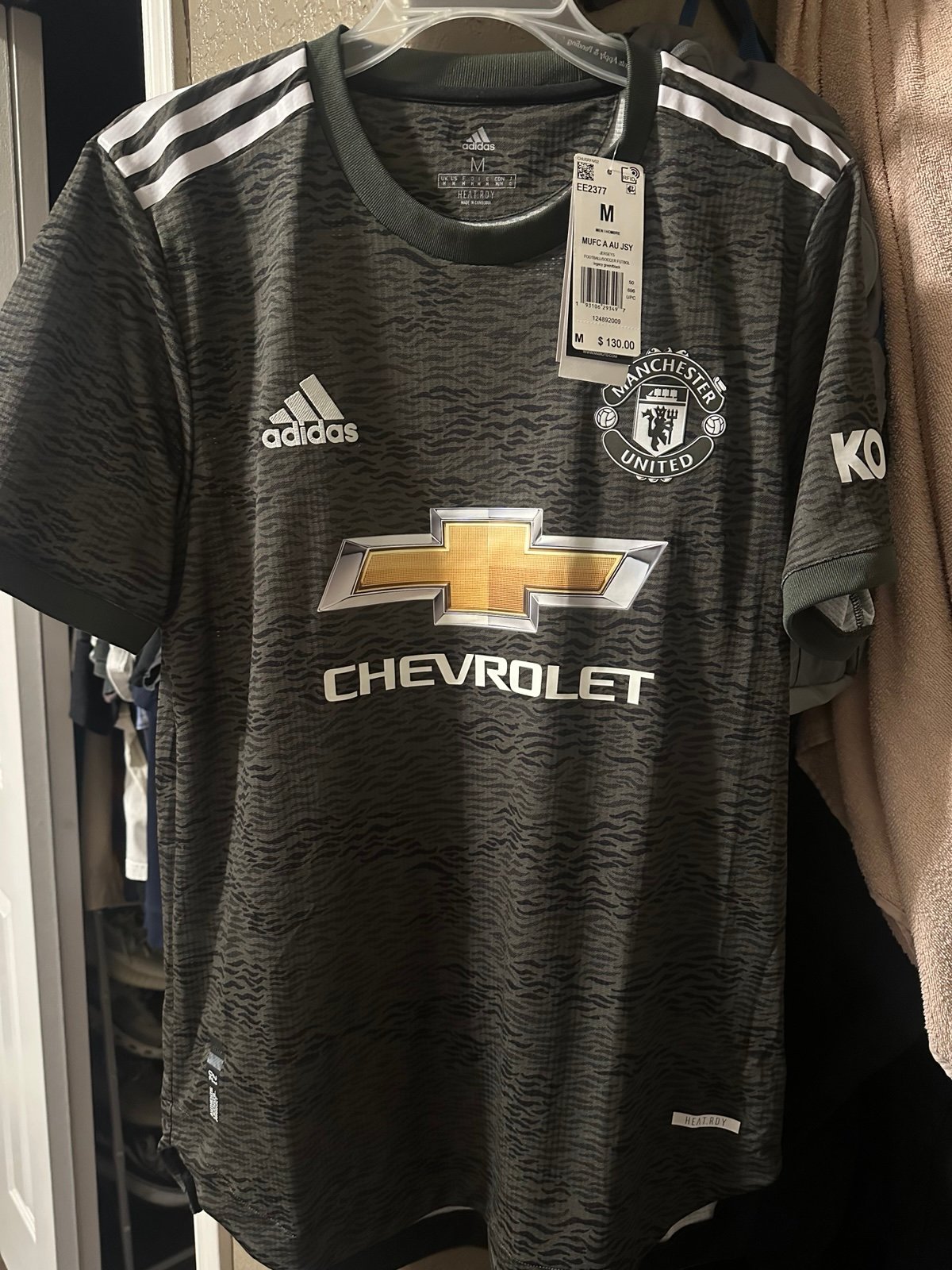 Authentic Manchester United Away Jersey