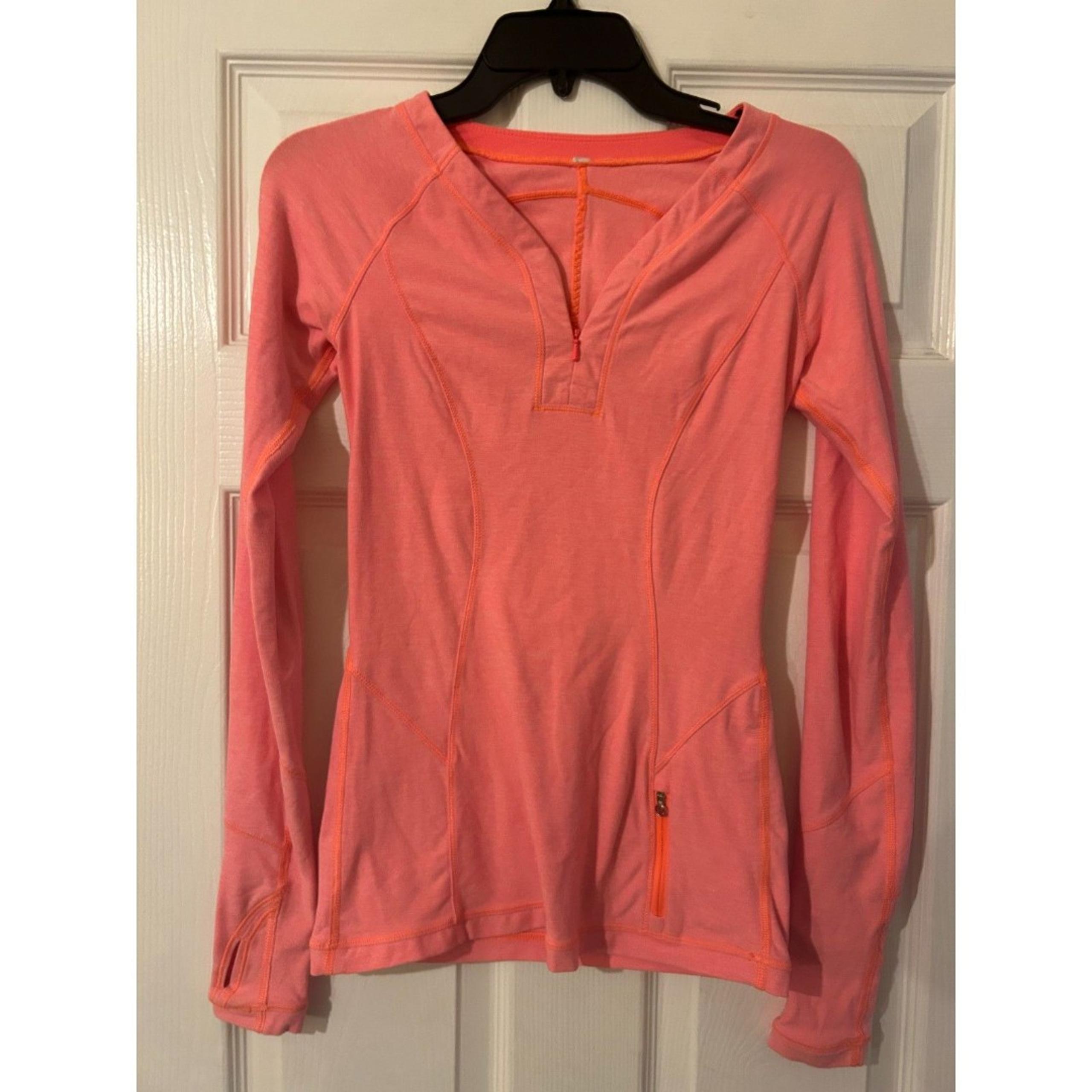 Lululemon Love Some Run Long Sleeve Heathered Very Light Flare Womens Size 2