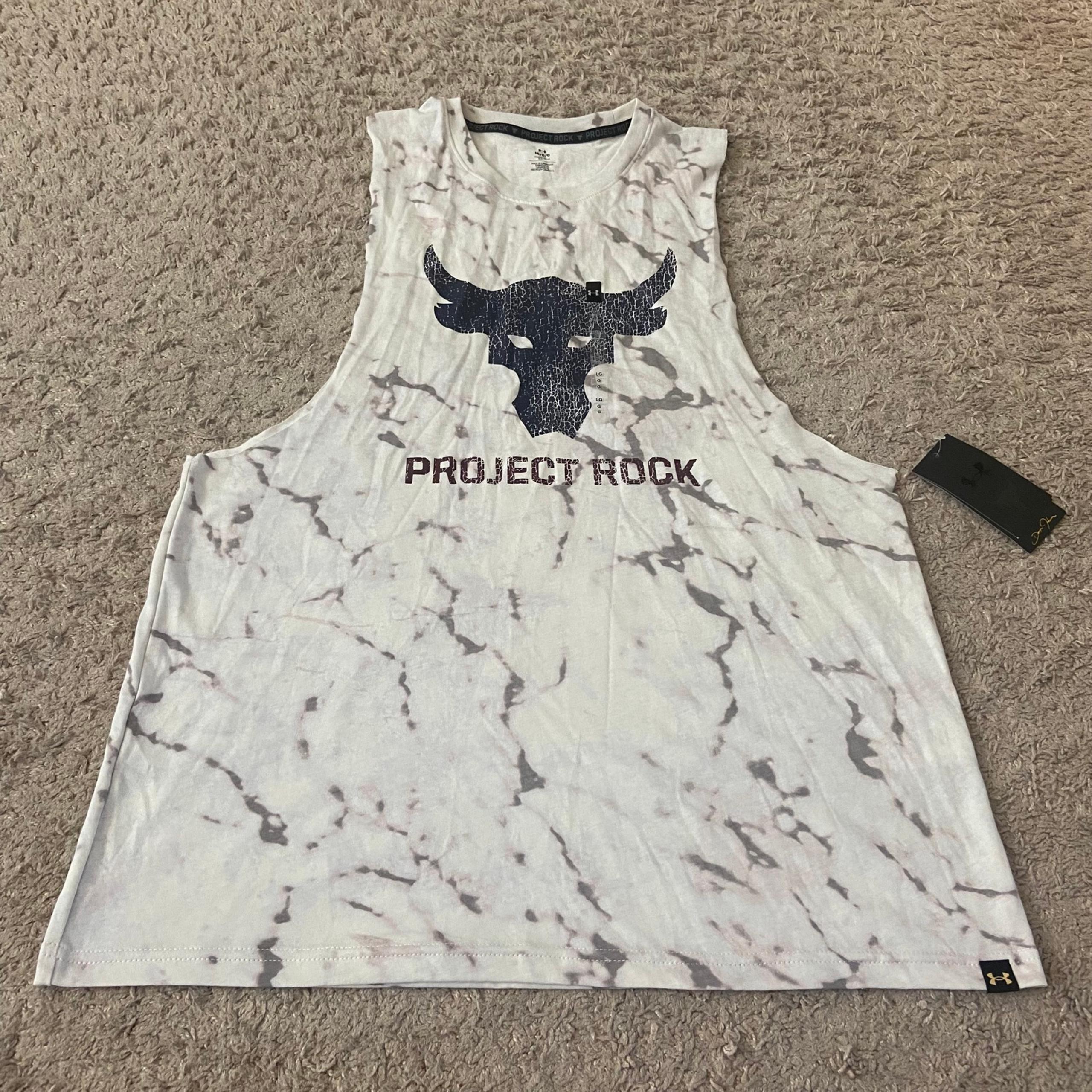 Men's Under Armour Project Rock Brahma Bull Muscle Tank Top