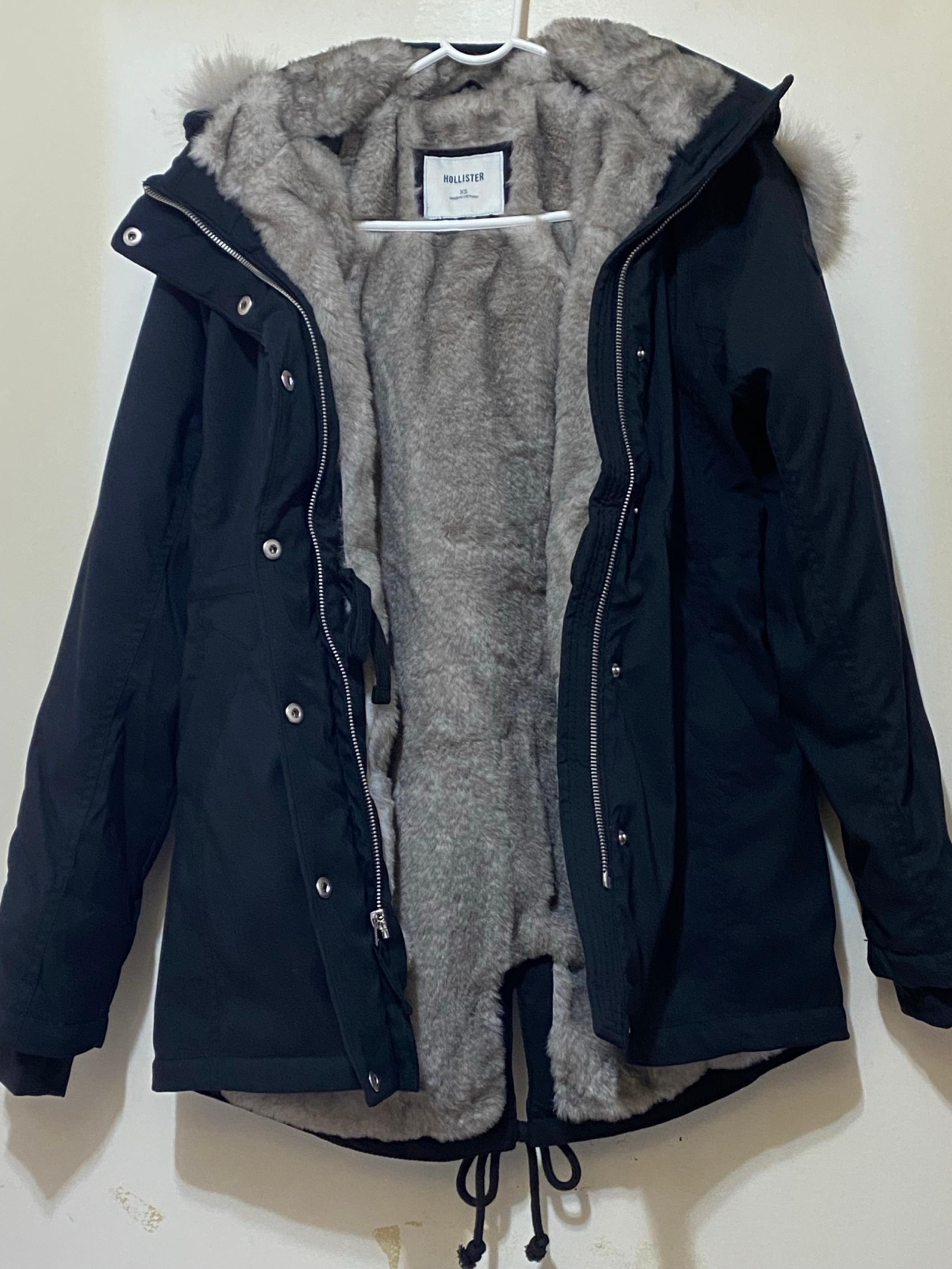 Hollister Faux Fur-Lined Parka