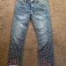 Anthropologie Pilcro Letterpress Mid-Rise Slim Straight Jeans
