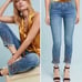 Anthropologie Pilcro Letterpress Mid-Rise Slim Straight Jeans