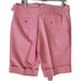 Bobby Jones Women’s Pink Cotton/Poly Bermuda Cuffed Golf Shorts 12 Inseam Sz 8
