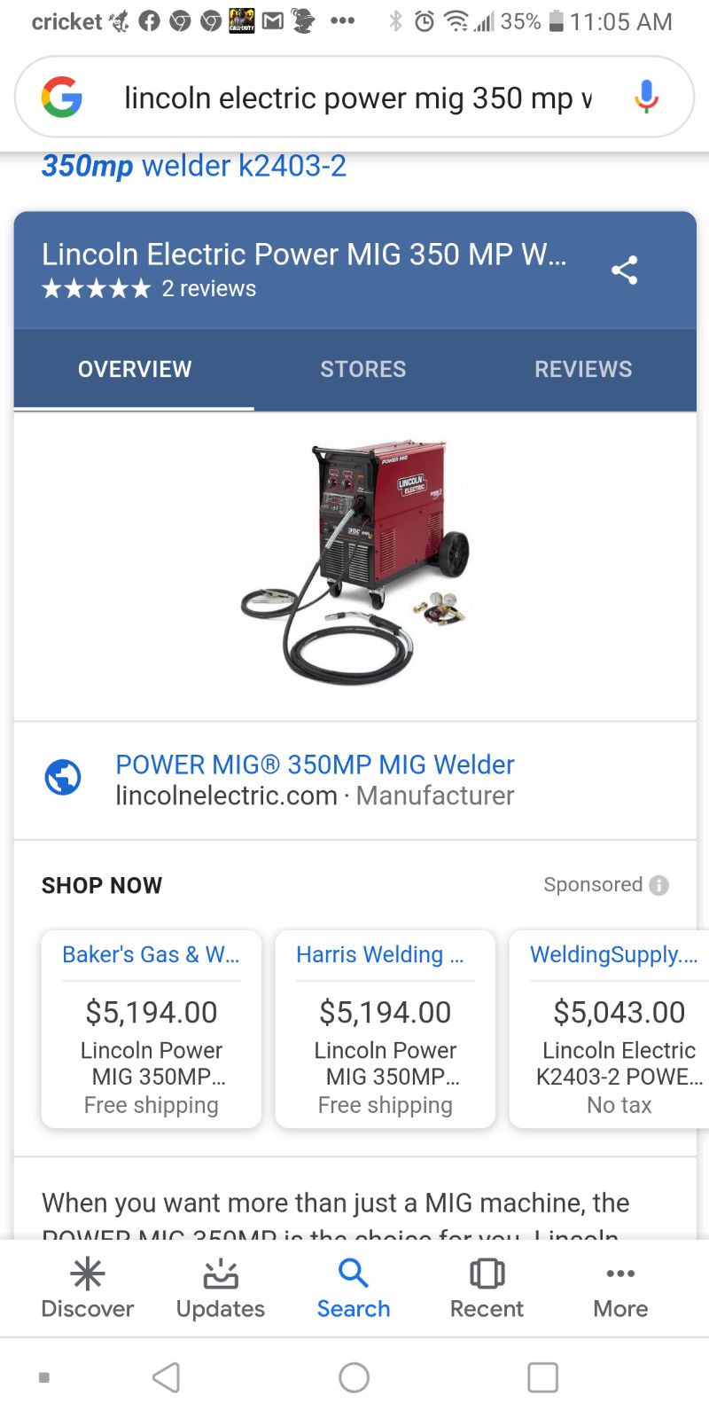 350power welder machine