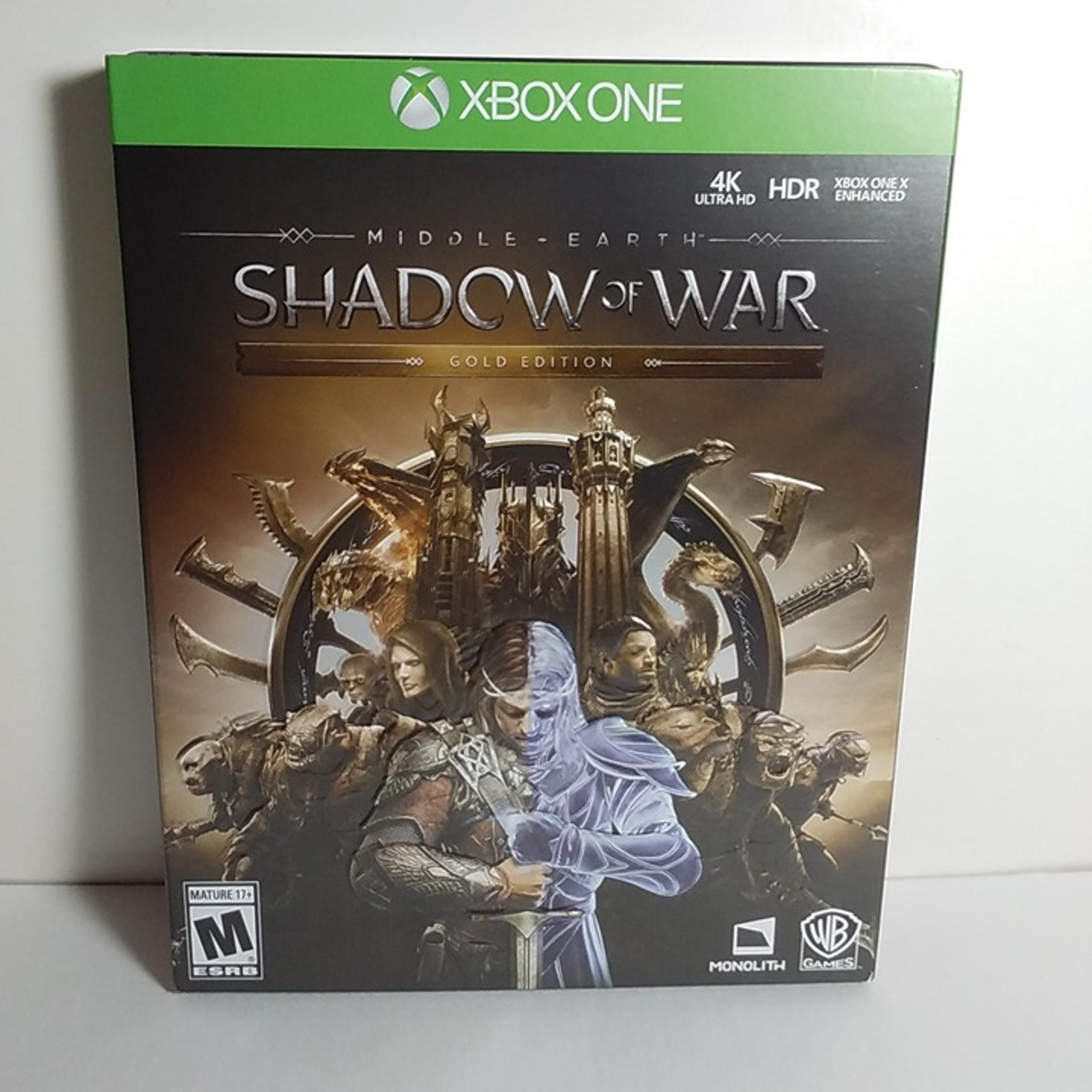 Middle Earth Shadow of War Gold Edition Xbox One