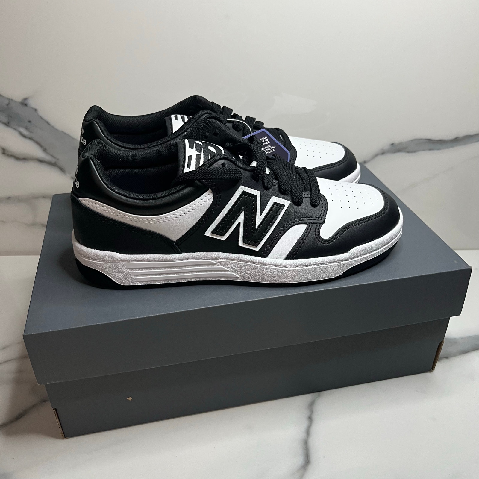 New Balance | NEW Classic Black White 480 Sneakers Men's Sz 5 Women's Sz 6.5