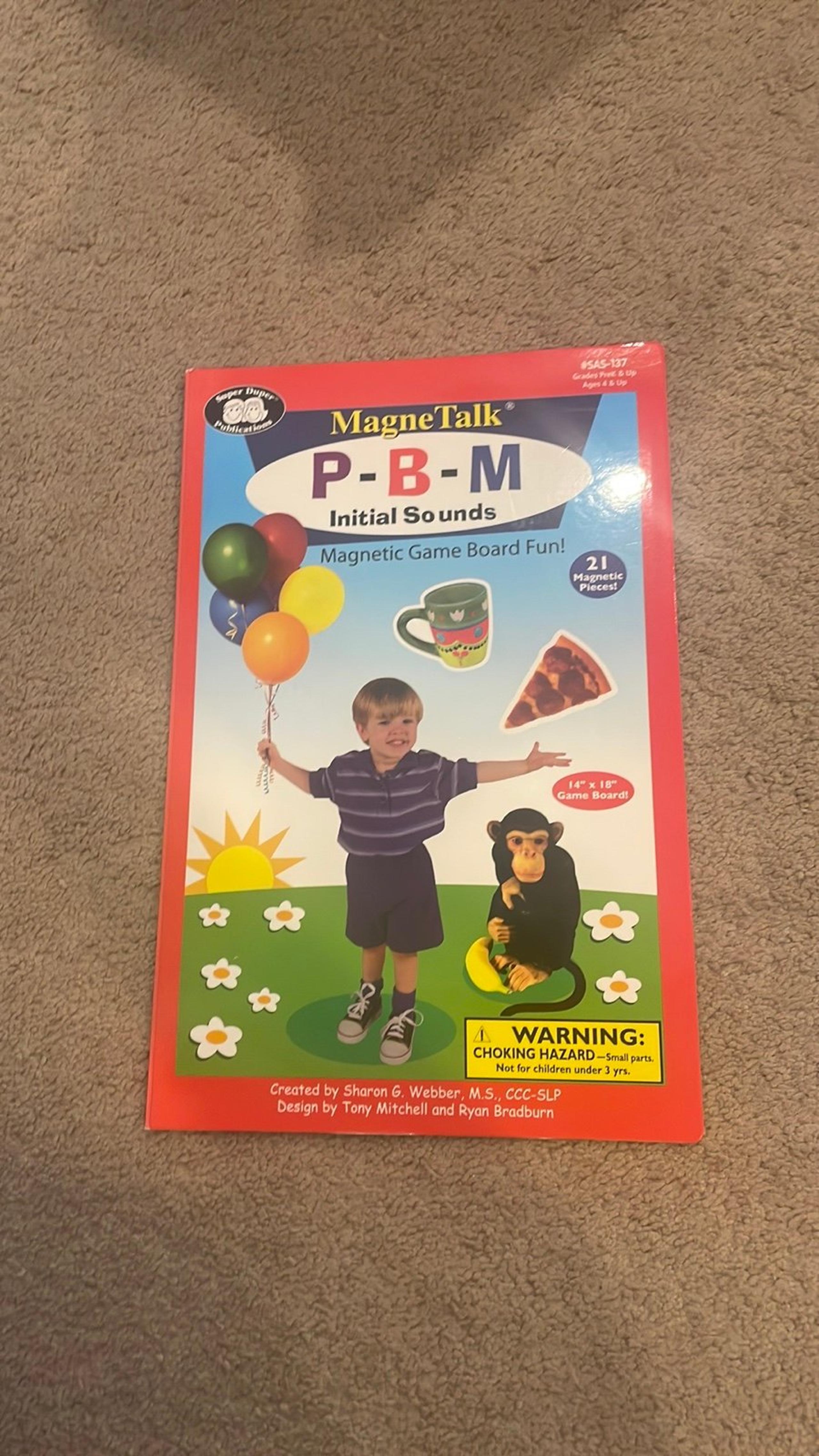 Magnettalk PBM Sounds super duper speech therapy materials