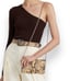 Lauren Ralph Lauren Faux Snakeskin Adair Crossbody Compact Wallet Classic
