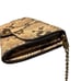 Lauren Ralph Lauren Faux Snakeskin Adair Crossbody Compact Wallet Classic