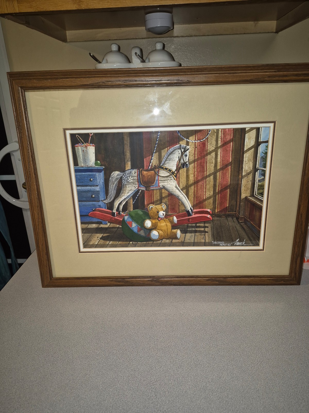 Steve French Orginial signed Childhood Memories