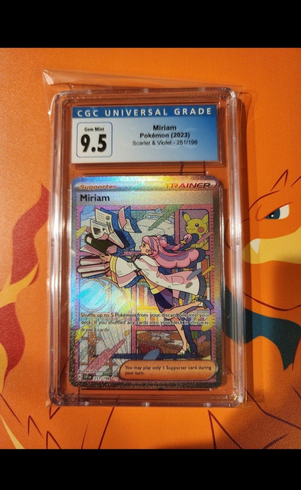 Pokemon Miriam SAR cgc 9.5