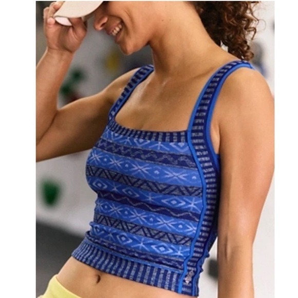 Free People Arrondi Fairisle Cami