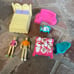 2001 Fisher Price Sweet Street Dollhouse hotel accessories