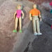 2001 Fisher Price Sweet Street Dollhouse hotel accessories