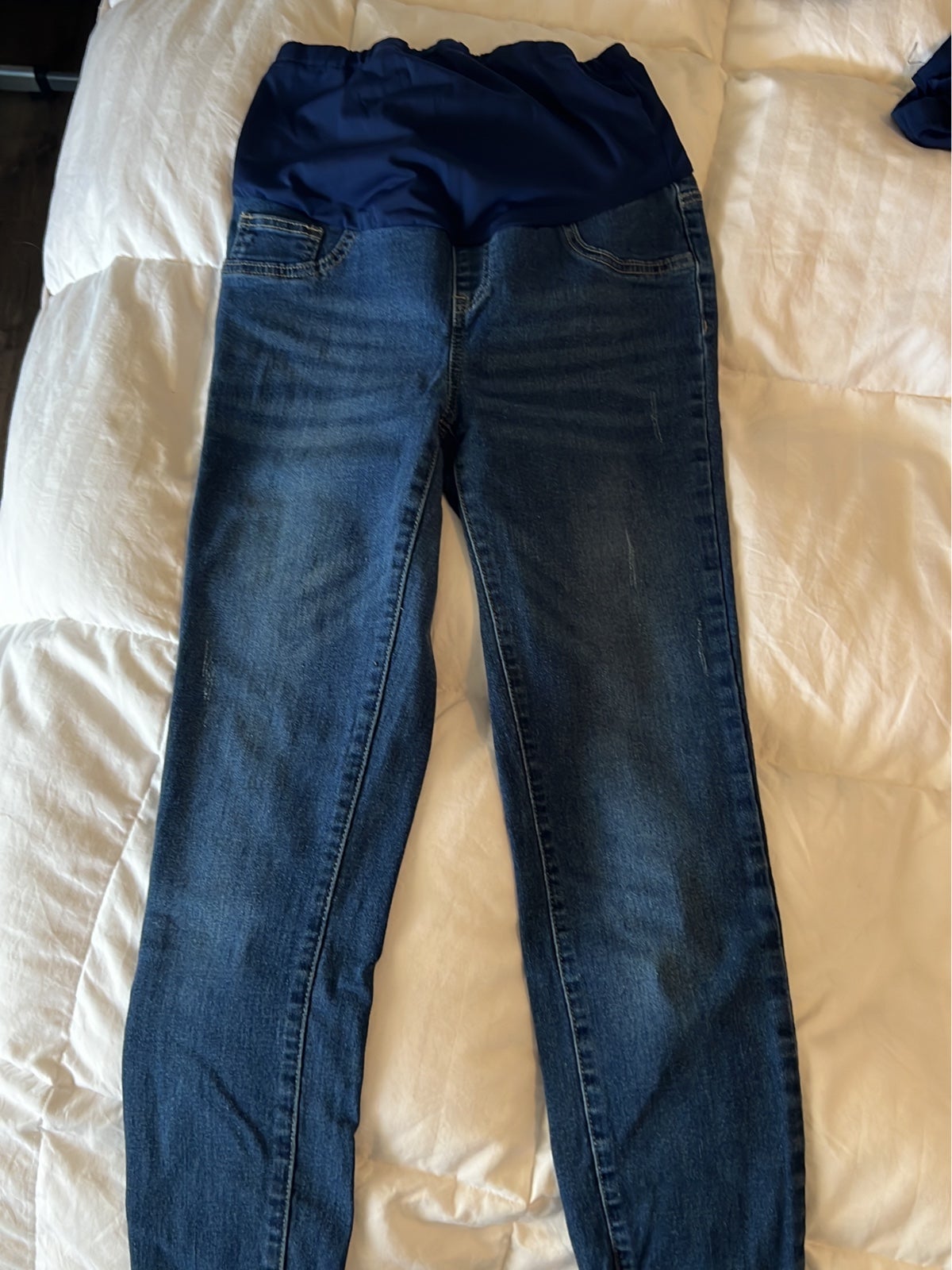 Two pairs of Maternity Jeans