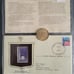 1939 New York Worlds Fair Coin and Stamp