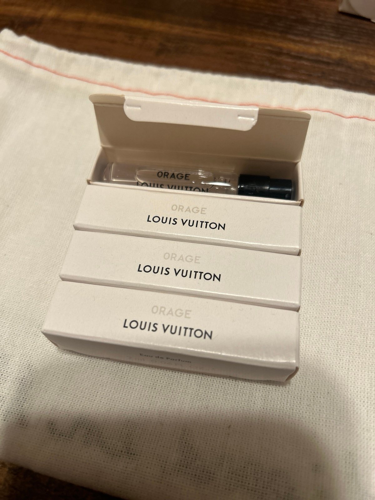 Louis Vuitton perfume orage 8ml
