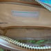 NWT Stoney Clover Lane Small Sand Clear Front Pouch w/3 Airplane Patches Sewn On