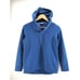 NORTH FACE HOODED PULLOVER FLEECE BLUE High Neck Size S/P