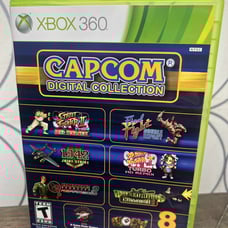 Capcom Digtal Collection Xbox 360 Complete Clean Excellent Condition RARE