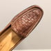 Sandro Moscoloni Woven Tan Leather Loafer sz 10.5