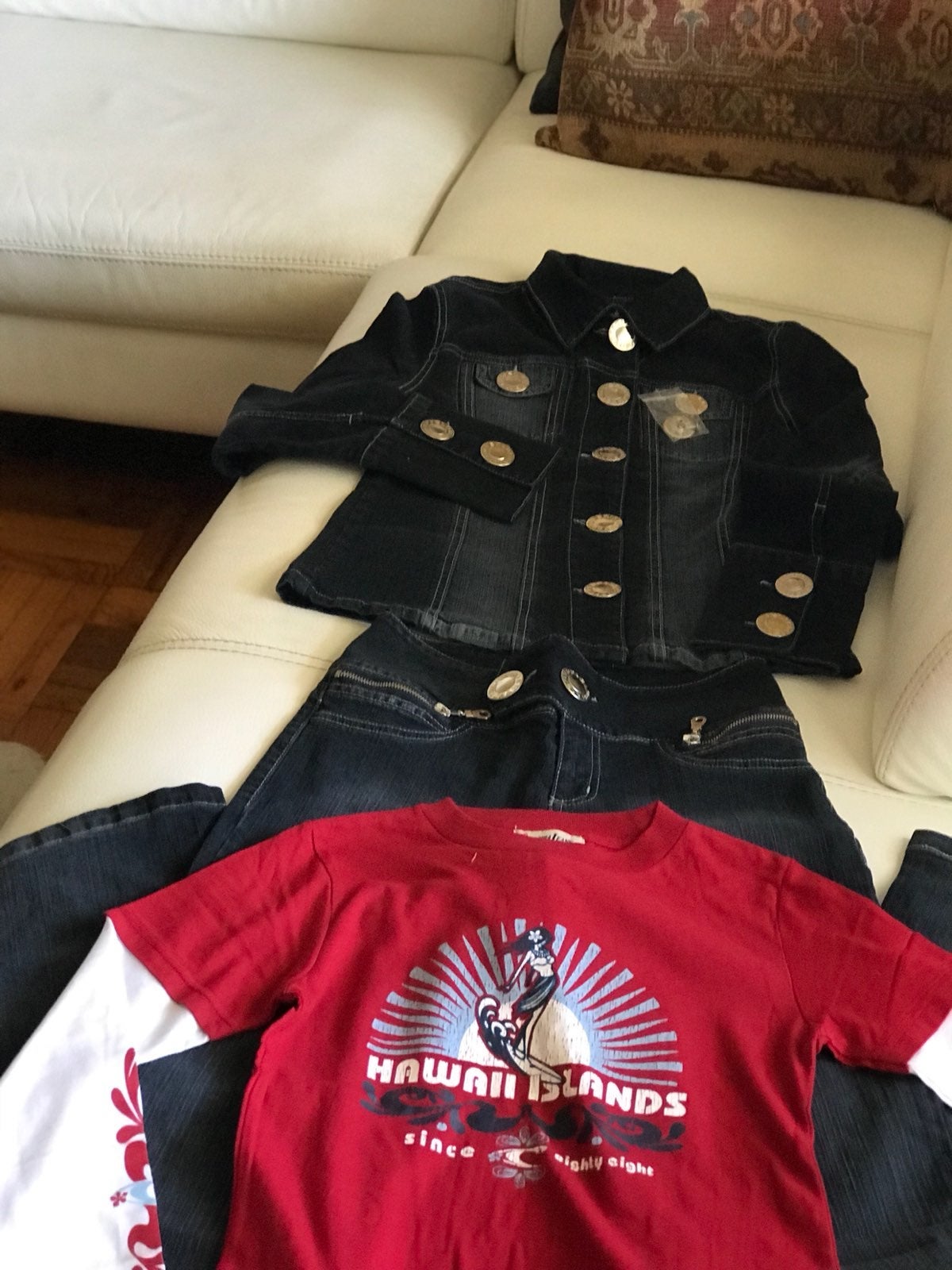 New Gloria Jeans Set of Denim Size S
