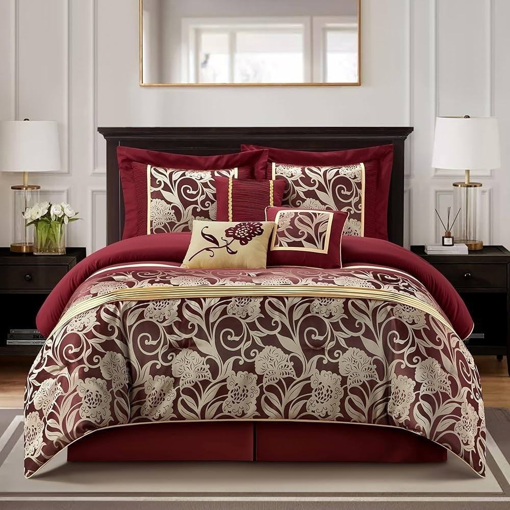 Amalanta Reversible 6-Pc Twin Comforter Sets, Created for Macy's