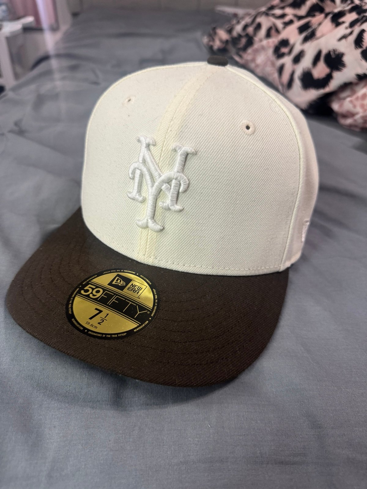 Mets brown cap 7 1/2