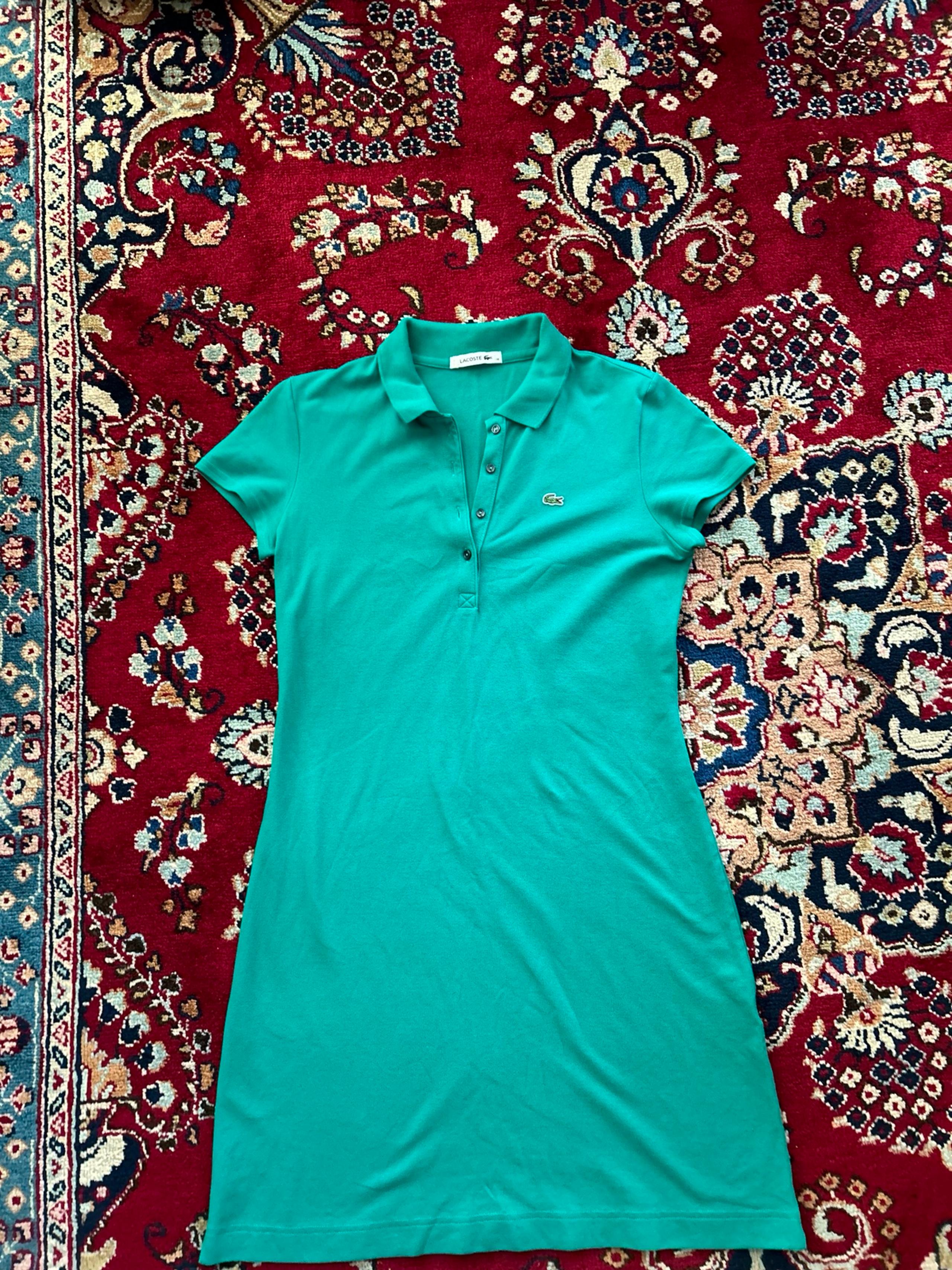 Lacoste Classic Short Sleeve Stretch Mini Pique Polo Dress, Ef8470